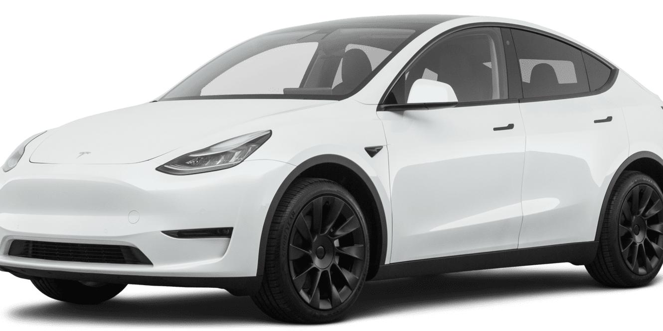 TESLA MODEL Y 2021 5YJYGDEE0MF249755 image